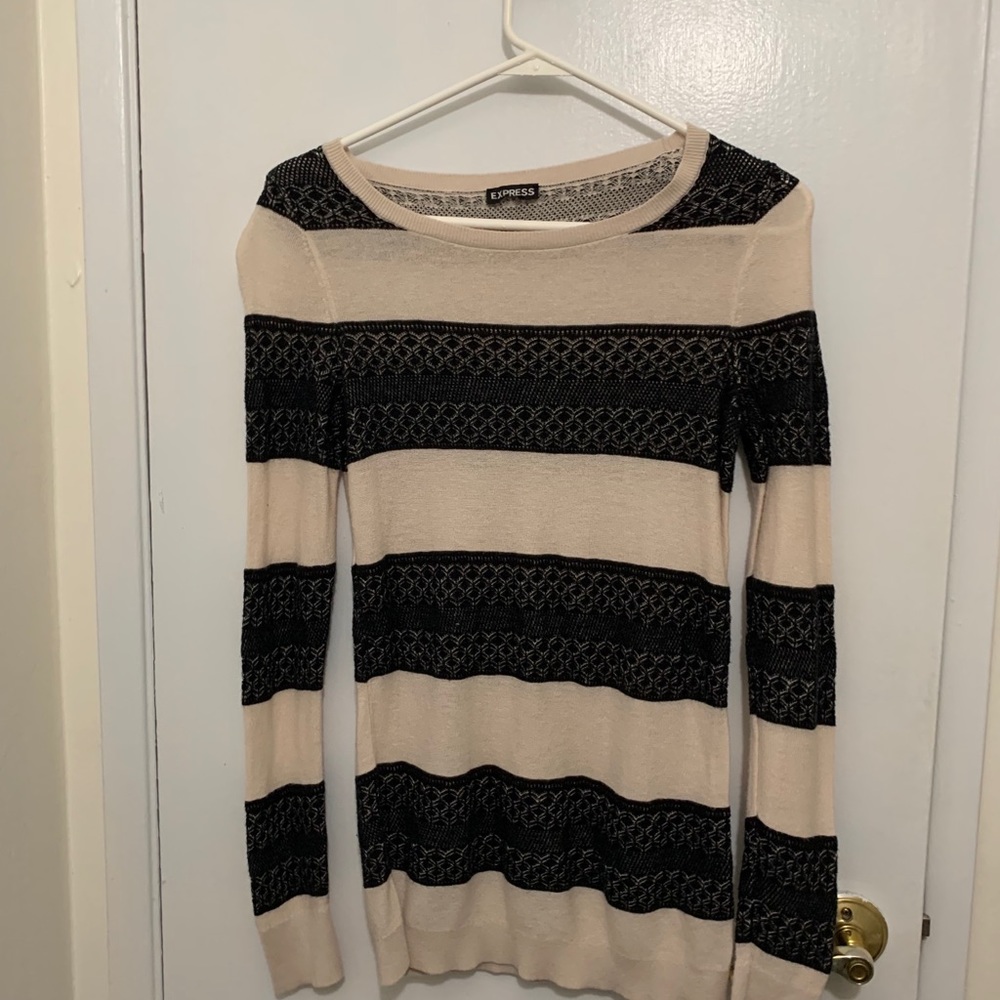 Express Striped Sweater